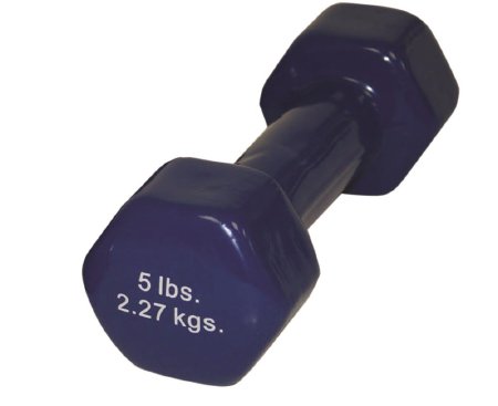 Picture of Dumbbell Hexagon Heads CanDo® 5 lbs.10-0554-1