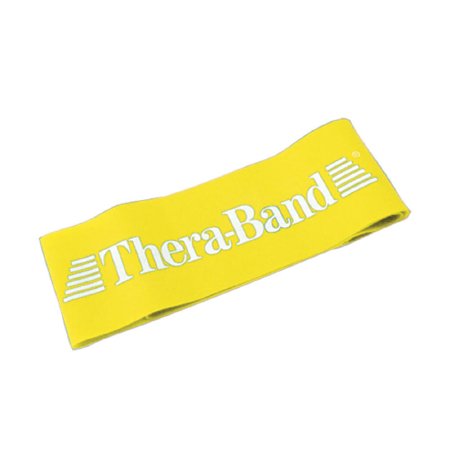 Picture of Exercise Resistance Band Loop Thera-Band® Yellow 3 X 12 Inch Light Resistance10-1941
