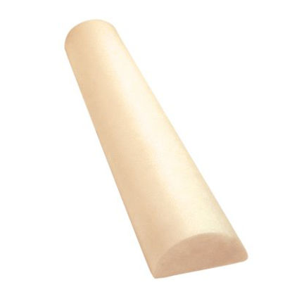 Picture of CanDo® Half-Round Therapy Foam Roller Slim White Polyethylene Foam 6 X 36 Inch30-2332
