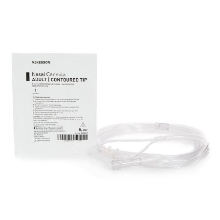 Picture of Nasal Cannula Low Flow Delivery McKesson Adult Curved Prong / NonFlared Tip32637