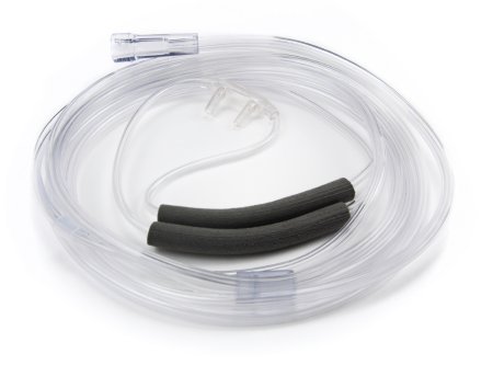 Picture of Nasal Cannula with Ear Cushions Low Flow Delivery McKesson Adult Straight Prong / NonFlared Tip32649