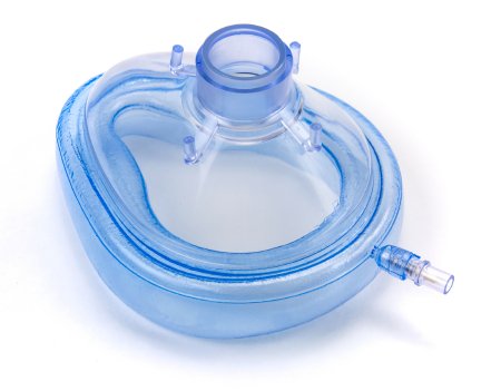 Picture of Anesthesia Mask McKesson Elongated Style Adult Large Hook Ring710