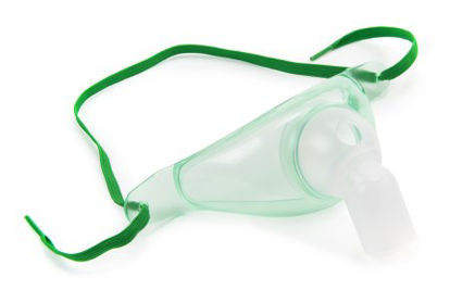Picture of Tracheostomy Mask McKesson Collar Style Adult One Size Fits Most Adjustable Head Strap32635