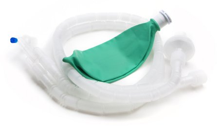 Picture of McKesson Anesthesia Breathing Circuit Expandable Tube 96 Inch Tube Dual Limb Pediatric 1 Liter Bag Single Patient Use16-D96P