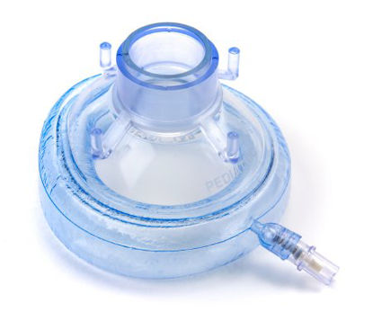 Picture of Anesthesia Mask McKesson Elongated Style Pediatric Hook Ring713