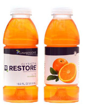 Picture of PKU Oral Supplement Glytactin Restore Lite Tangerine Flavor 16.9 oz. Bottle Ready to Use35015