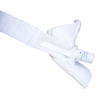 Picture of Tracheostomy Tube Holder Trach-Tie® Universal Size Non-Stretch Cotton Adult 2 Piece501
