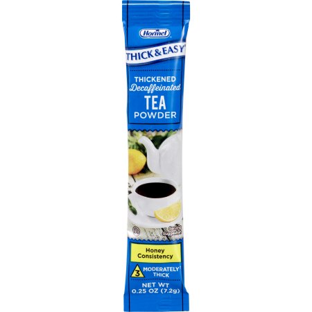 Picture of Decaffeinated Beverage Thickener Thick & Easy® 0.25 oz. Individual Packet Tea Flavor Powder Honey Consistency81332