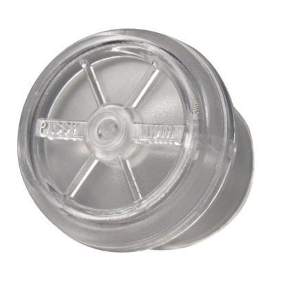 Picture of PMV™ Tracheostomy and Ventilator Swallowing and Speaking Valve 15mm I.D. 23mm O.D. Plastic ClearPMV2000