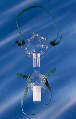 Picture of Aerosol Mask AirLife® Under the Chin Style Adult One Size Fits Most Adjustable Head Strap001206