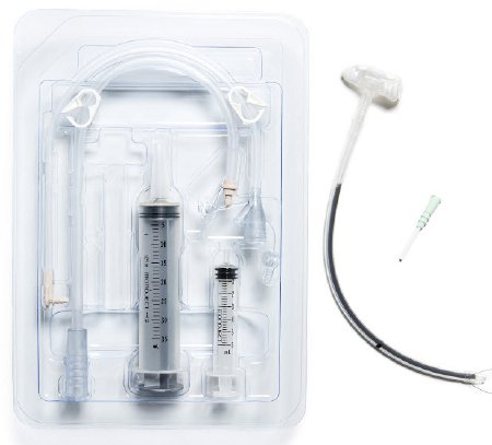 Picture of Low-Profile Transgastric-Jejunal Feeding Tube MIC-Key® 16 Fr. 45 cm Tube Silicone Sterile0270-16-1.7-45
