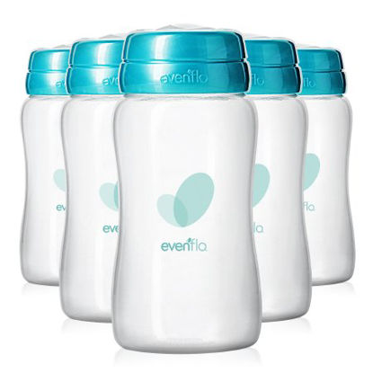 Picture of Breast Milk Collection Bottle Evenflo® Advanced 5 oz. Food Grade Material1286111