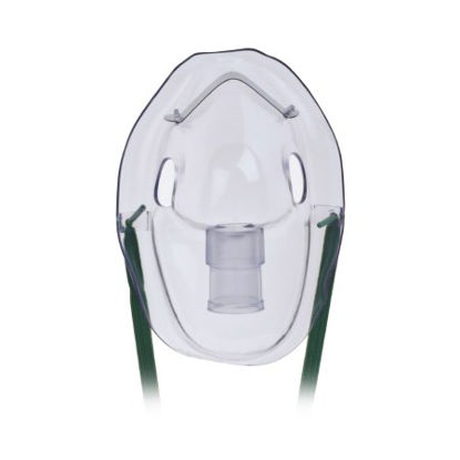 Picture of Aerosol Mask Hudson RCI® Elongated Style Adult One Size Fits Most Adjustable Head Strap / Nose Clip1083