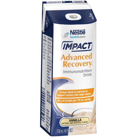 Picture of Oral Supplement Impact® Advanced Recovery Vanilla Flavor Ready to Use 6 oz. Carton4390099291