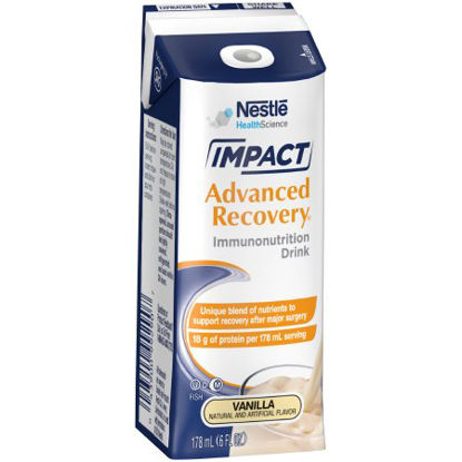 Picture of Oral Supplement Impact® Advanced Recovery Vanilla Flavor Ready to Use 6 oz. Carton4390099291