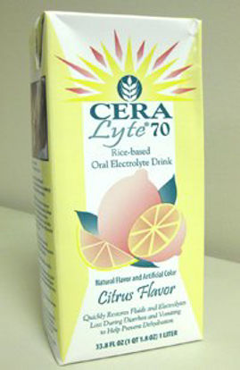 Picture of Electrolyte Replenishment Drink Mix ceralyte®70 Lemon Flavor 1.76 oz.00851000050