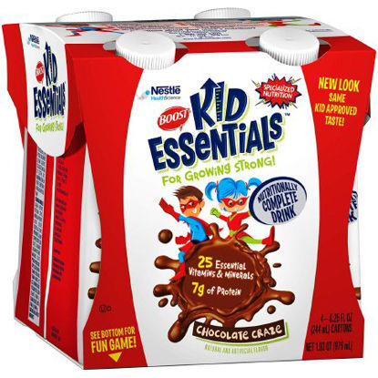 Picture of Pediatric Oral Supplement Boost® Kid Essentials™ Chocolate Craze Flavor 8.25 oz. Bottle Ready to Use12393116