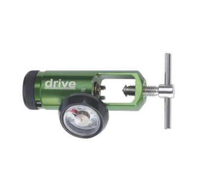 Picture of Drive™ Mini Oxygen Regulator Click Style 0 - 15 LPM Barb Outlet CGA-87018302GMN