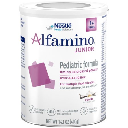 Picture of Amino Acid Based Pediatric Oral Supplememt / Tube Feeding Formula Alfamino® Junior Vanilla Flavor 14.1 oz. Can Powder7613287106070