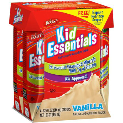 Picture of Pediatric Oral Supplement Boost® Kid Essentials™ Chocolate 8.25 oz. Carton Ready to Use12251152