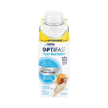 Picture of Oral Supplement Optifast® Post Bariatric Caramel Flavor Ready to Use 8 oz. Carton00043900799155
