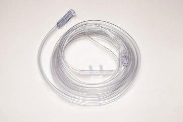 Picture of ETCO2 Nasal Sampling Cannula with O2 Delivery Adult Straight Prong / NonFlared Tip1053-7-50