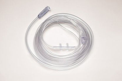 Picture of ETCO2 Nasal Sampling Cannula with O2 Delivery Adult Straight Prong / NonFlared Tip1053-7-50