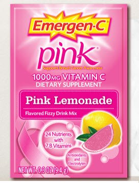 Picture of Oral Supplement Emergen-C® Pink Lemonade Flavor Powder 0.3 oz. Individual Packet07631430204