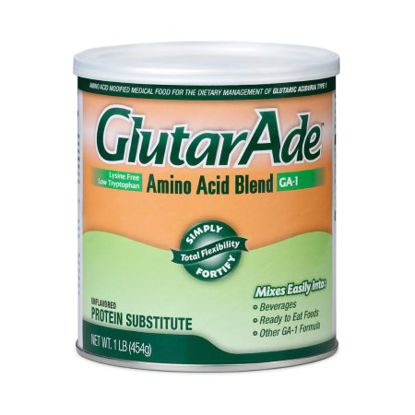 Picture of PKU Oral Supplement GlutarAde™ GA-1 Amino Acid Blend Unflavored 454 Gram Can Powder120461