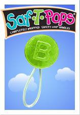 Picture of Lollipop Saf-T-Pops® Fruit Flavor 1000 per Box00545