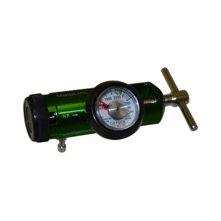 Picture of Mini Oxygen Regulator Click Style 0 - 15 LPM Barb Outlet CGA-870M1935-15GB