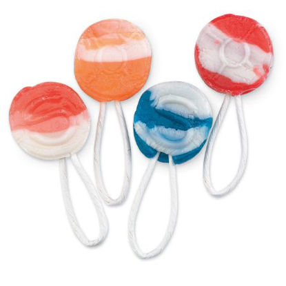 Picture of Lollipop Saf-T-Pops® Strawberry Vanillla / Orange Vanilla / Blueberry Vanilla / Cherry Vanilla Flavors 100 per BoxCY19