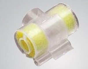 Picture of Hygroscopic Condenser Humidifier AirLife® 25.5 mg @ 500 mL 0.13 cm @ 0.5 LPS / 0.29 cm @ 1.0 LPS / 0.45 cm @ 1.5 LPS003014