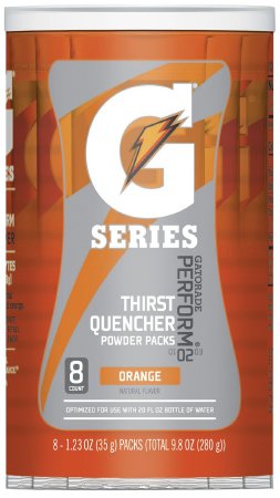 Picture of Electrolyte Replenishment Drink Mix Gatorade® Orange Flavor 1.34 oz.GTD13165