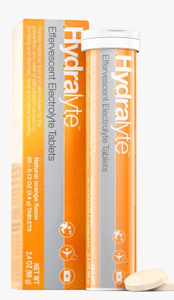 Picture of Electrolyte Replenishment Tablet Hydralyte™ Orange Flavor 24 oz.85606900605