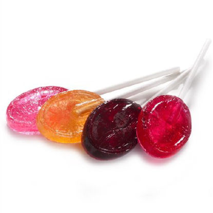 Picture of Sugar-Free Lollipop Dr. John's® Red Raspberry / Juicy Grape / Tropical Fruit / Pomegranate Punch Flavors 2.5 lb.DRJSKFC100.2