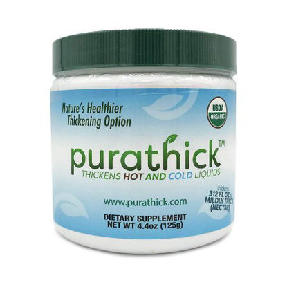 Picture of Beverage Thickener purathick™ 4.4 oz. Jar Unflavored Powder Consistency Varies By PreparationGEL-PUR-001