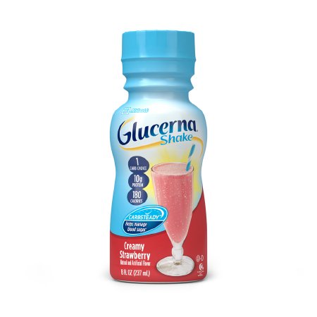 Picture of Oral Supplement Glucerna® Shake Strawberry Flavor Ready to Use 8 oz. Bottle63458