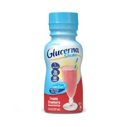 Picture of Oral Supplement Glucerna® Shake Strawberry Flavor Ready to Use 8 oz. Bottle63458