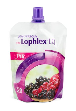 Picture of Tyrosinemia Oral Supplement TYR Lophlex LQ Mixed Berry Flavor 125 mL Individual Packet Ready to Use66750