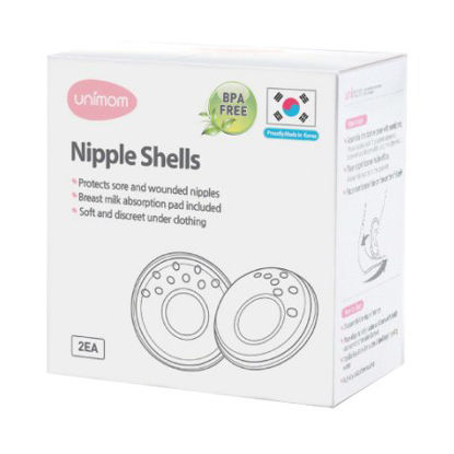 Picture of Nipple Shell Unimom One Size Fits Most Silicone ReusableNP-SL