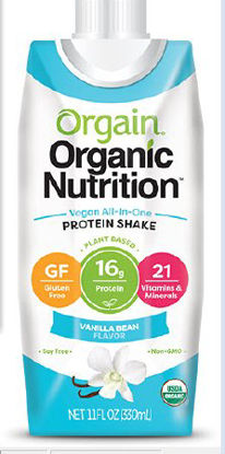 Picture of Oral Protein Supplement Organic Nutrition™ Vegan Vanilla Bean Flavor Ready to Use 11 oz. Carton851770006743