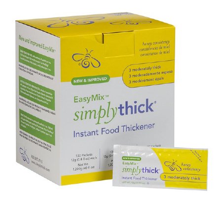 Picture of Food and Beverage Thickener SimplyThick® Easy Mix 12 Gram Individual Packet Unflavored Gel Honey Consistency82051308001
