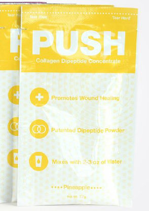 Picture of Oral Supplement PUSH Collagen Dipeptide Concentrate Pineapple Flavor Powder 7.7 Gram Individual PacketGH-16