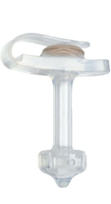 Picture of Capsule Non- Balloon Button Feeding Device MiniONE® 24 Fr. 3.4 cm Tube Silicone SterileM1-2-2434