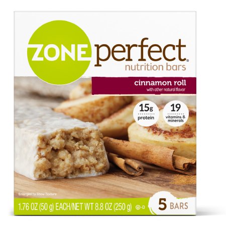 Picture of Oral Supplement ZonePerfect® Cinnamon Roll Flavor Ready to Use 1.76 oz. Individual Packet63308