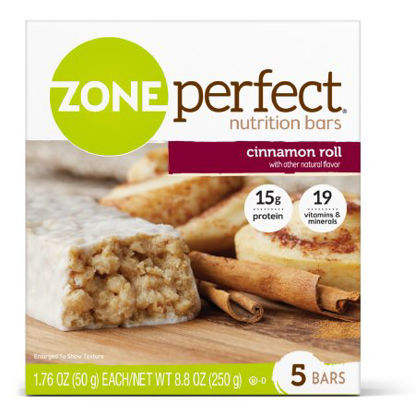 Picture of Oral Supplement ZonePerfect® Cinnamon Roll Flavor Ready to Use 1.76 oz. Individual Packet63308