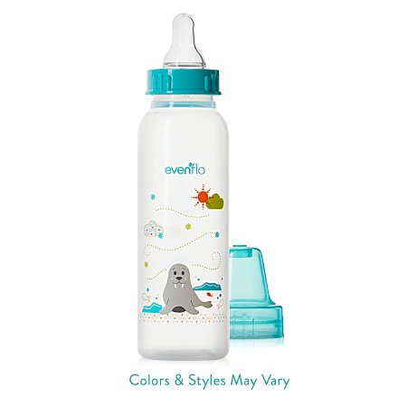Picture of Baby Bottle Evenflo® Zoo Friends 8 oz. Polypropylene1338111