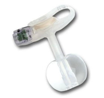 Picture of Balloon Button Gastrostomy Feeding Device AMT Mini Classic 14 Fr. 3.0 cm Tube Silicone Sterile5-1430