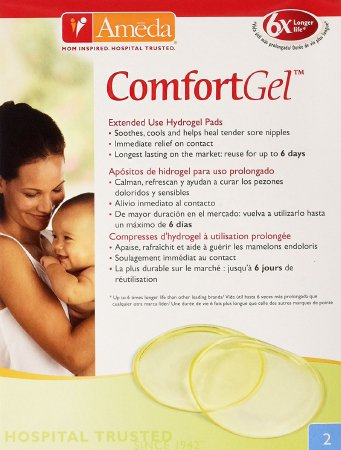 Picture of Nursing Pad Comfort Gel® One Size Fits Most Hydrogel Reusable17261M